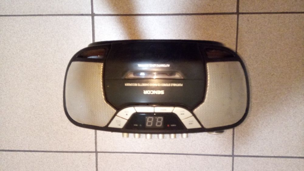 Radiomagnetofon, CD, Sencor spt 207