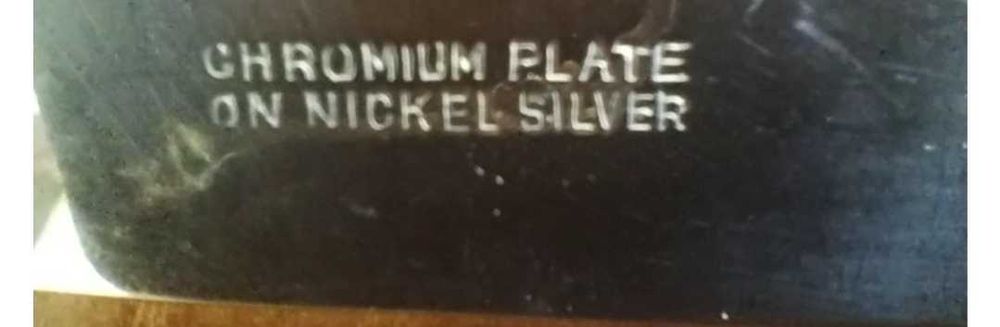 Angielskie posrebrzane sztućce