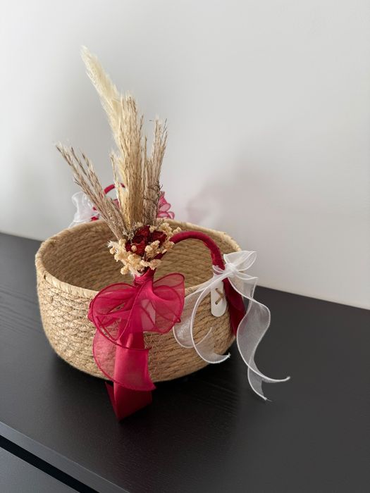 Cesto de Decoração de Casamento/festa