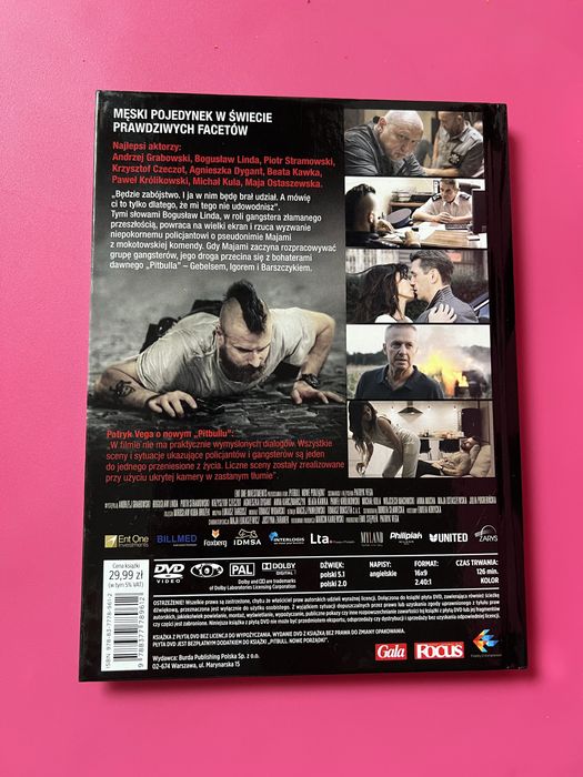 Pitbull nowe porządki książka z filmem DVD