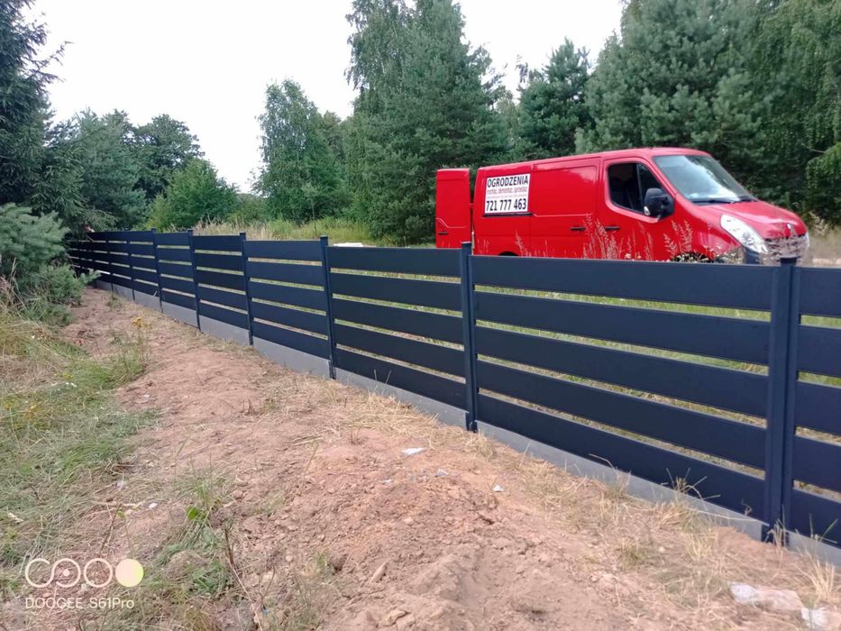 Montaż ogrodzeń panelowych palisadowych