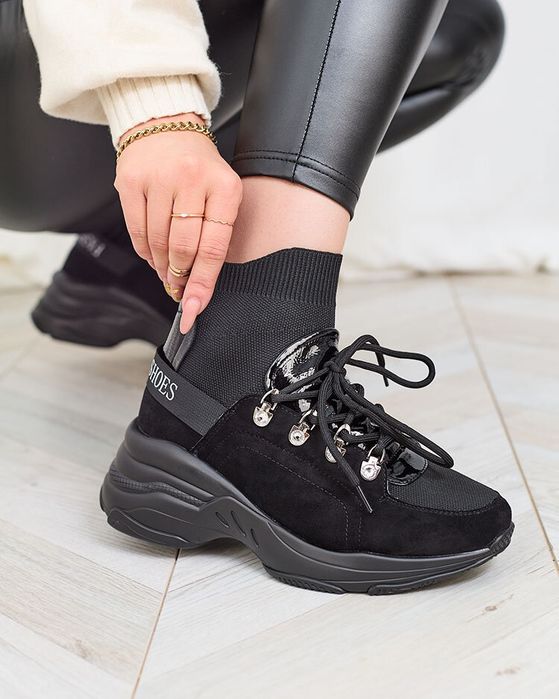 36 37 38 botki 39 40 41 sportowe sneakersy na grubej podeszwie futerko