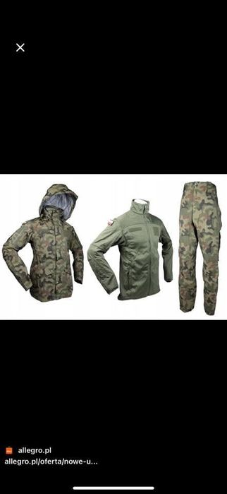 Ubranie wojskowe ochronne goretex xs/ xs