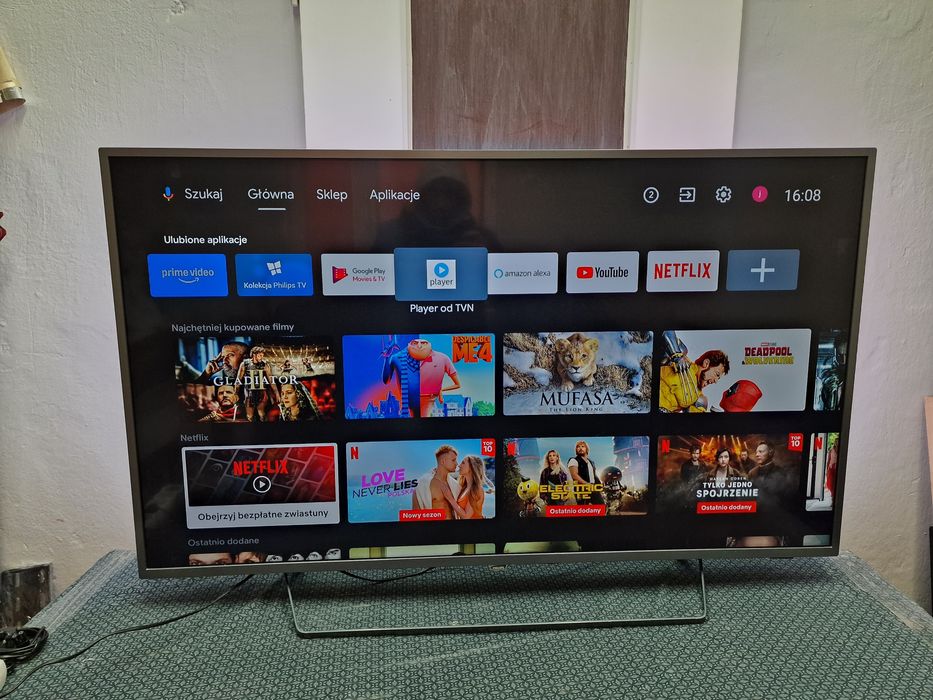 Philips 55cali 4K UHD Android Ambilight SMART telewizor