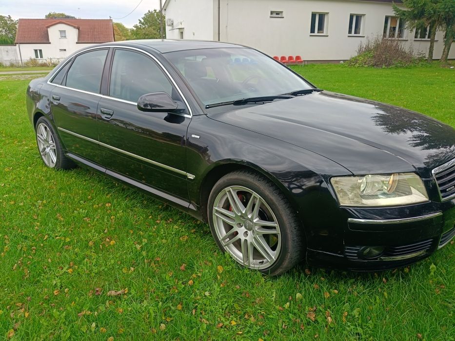 Audi A8 D3 3.0 TDI 255KM Quattro, S Line, Bi LED, Alcantara, Pewne* Wygodne *