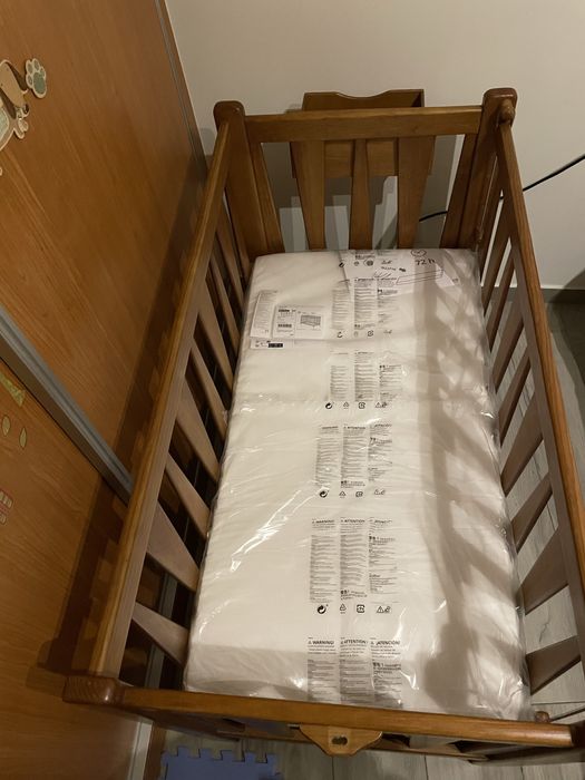 Berco madeira com colchoes