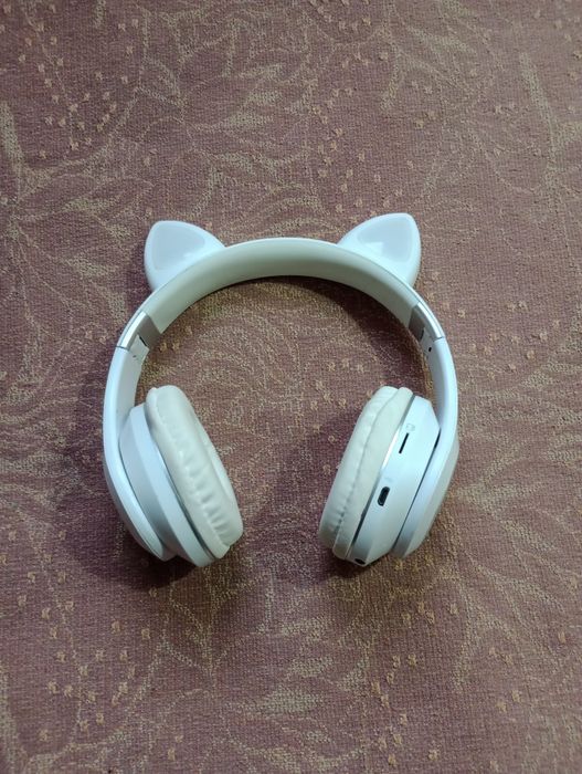 Беспроводные наушники с кошачьими ушками (Cat Ear).