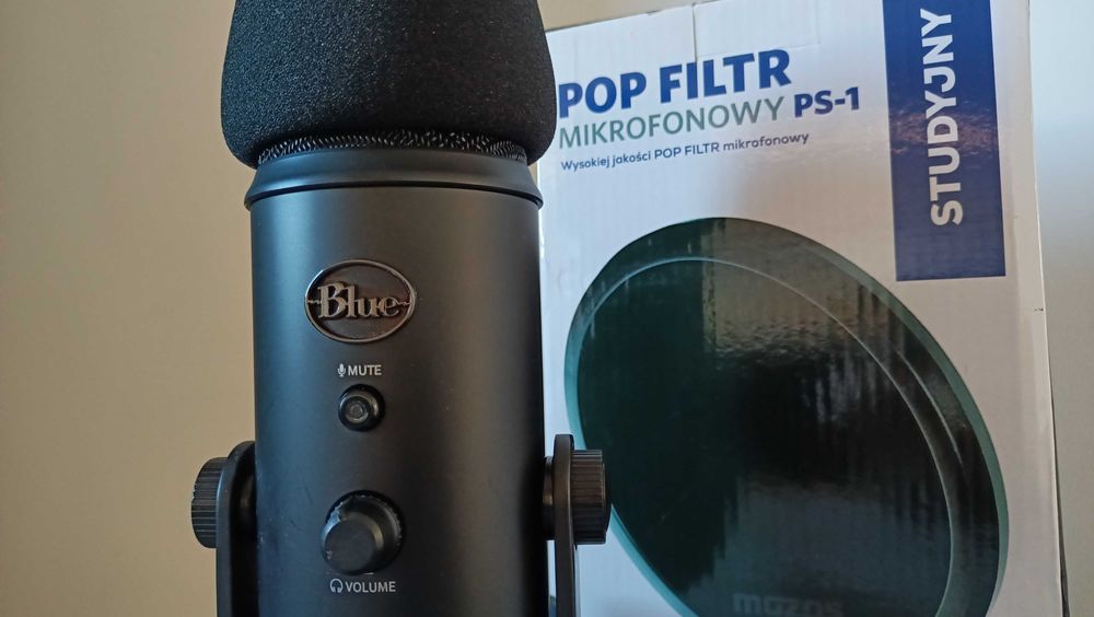 Mikrofon i POP Filtr