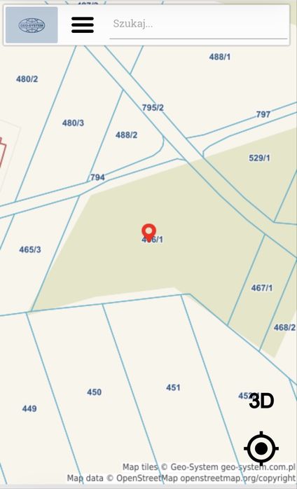 Działka 5700 m2 Wólka Bałtowska - Kolonia: dzierżawa