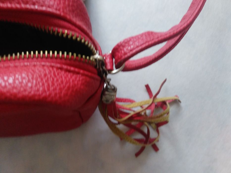 Сумочка женская красная