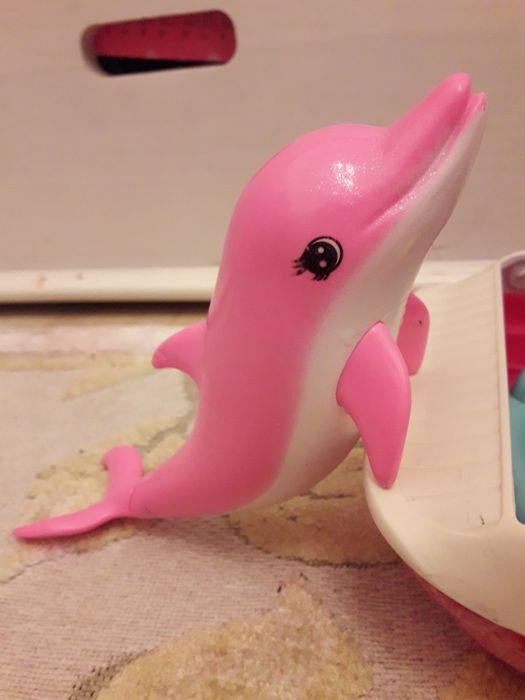 Barbie jacht z pieskami