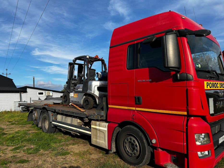 Wynajem wózków widłowych z operatorem załadunki, rozładunki