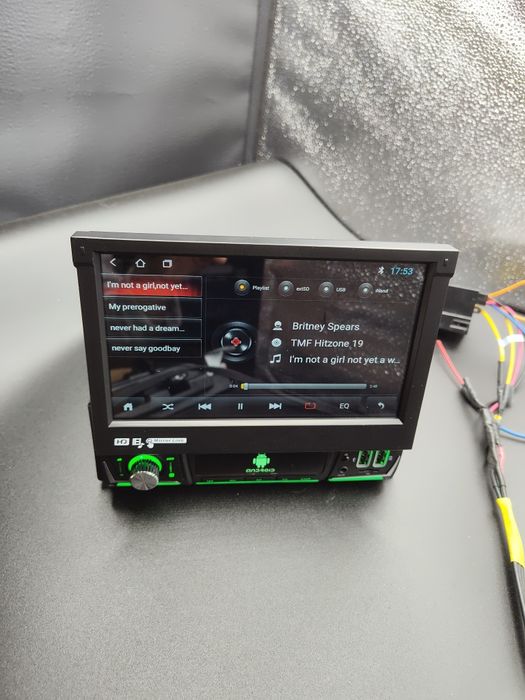 1 din Android wysowany ekran GPS wifi USB Bluetooth