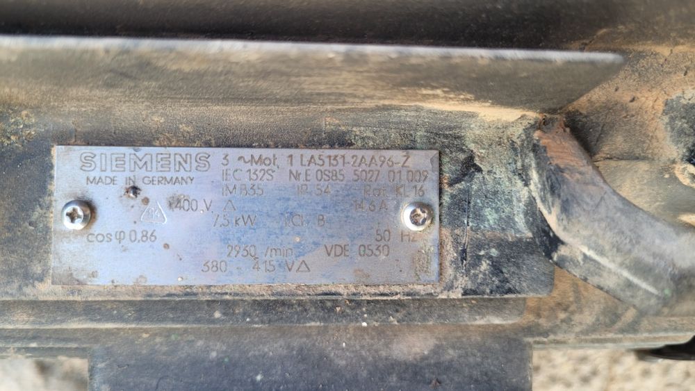 Silnik Elektryczny 7.5kW Siemens