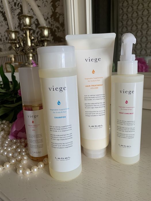 Lebel Viege шампунь, маска, спрей, масло