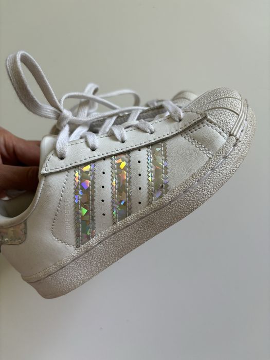 Buciki adidasy Adidas Superstar 28 holograficzne dla dziewczynki
