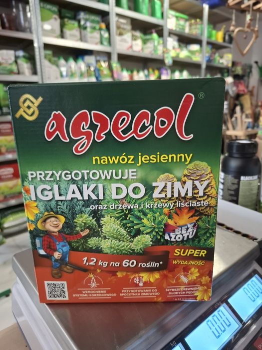 Nawóz jesienny przyg. iglaki do zimy drzewa i krzewy 1,2 kg  2 op