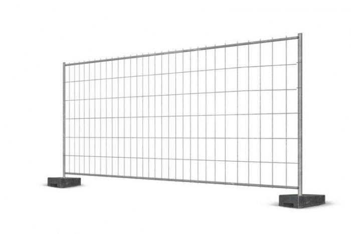 Ogrodzenie tymczasowe płot ażurowy 350x200 plac ogrodzenie parking
