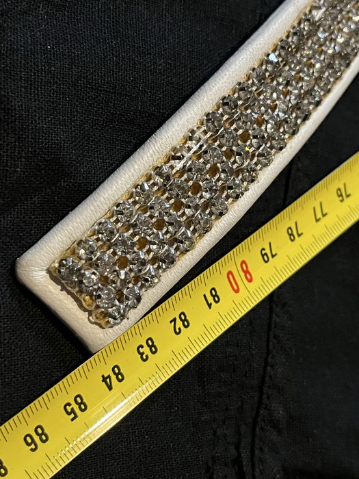 Pasek z kryształkami By Malene Birger roz.M