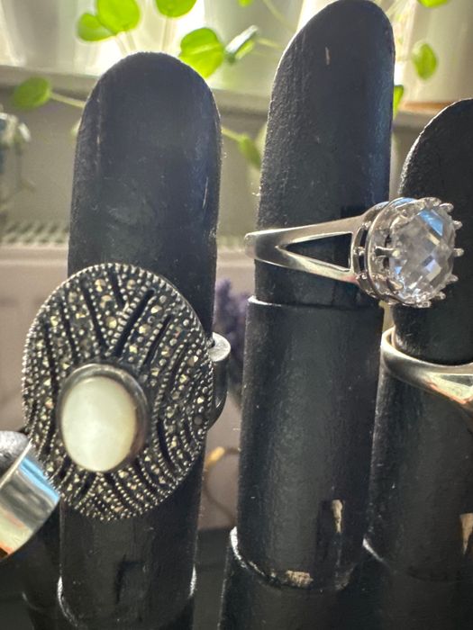 srebro vintage/pierścionki, próba 925