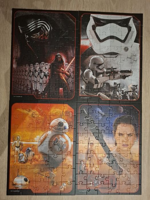 Puzzle Trefl Disney STAR WARS wiek 4+ zestaw