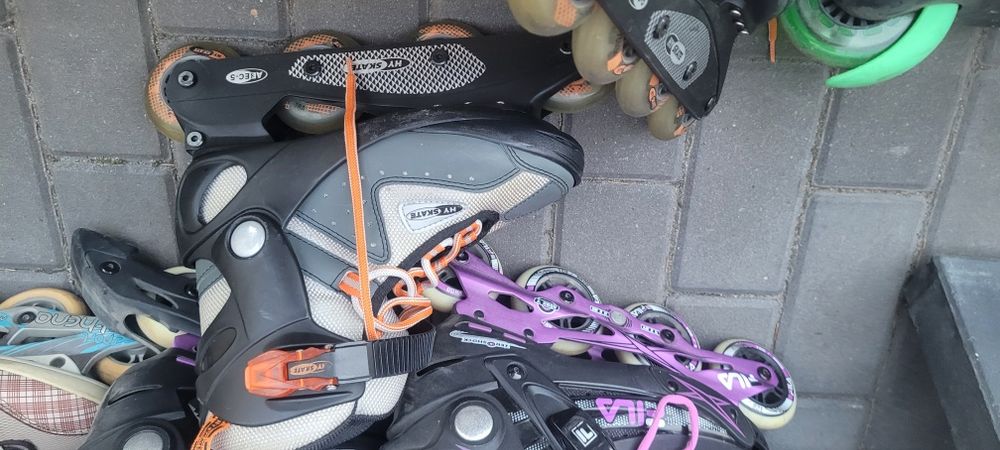 Rolki Fila rozmiar  39. Stan bardzo dobry. K2 38 i hiSkate 38