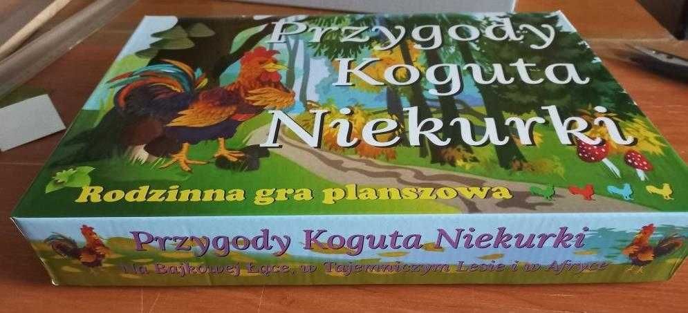Gra planszowa rodzinna "Przygody Koguta Niekurki"