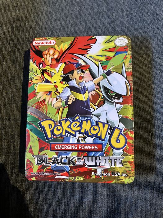 Caixa Pokémon 6 Black&White Emerging Powers Nintendo
