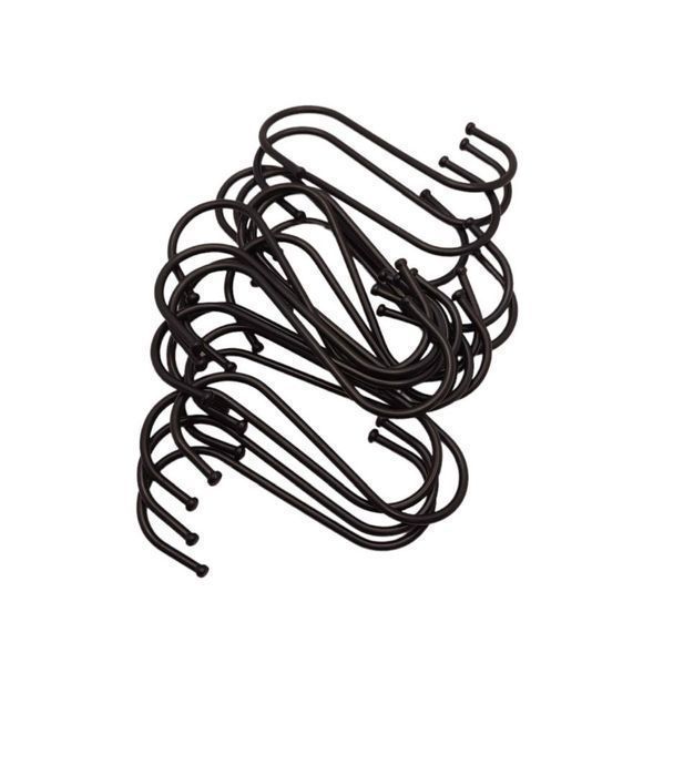 Haczyki kuchenne relingi 20 sztuk w kształcie S