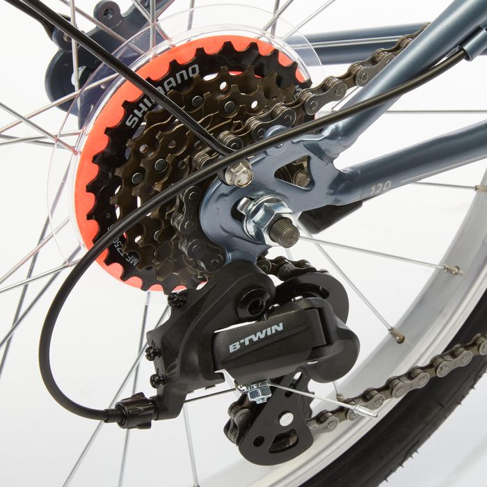 Bicicleta Dobrável Fold 120 Cinzento