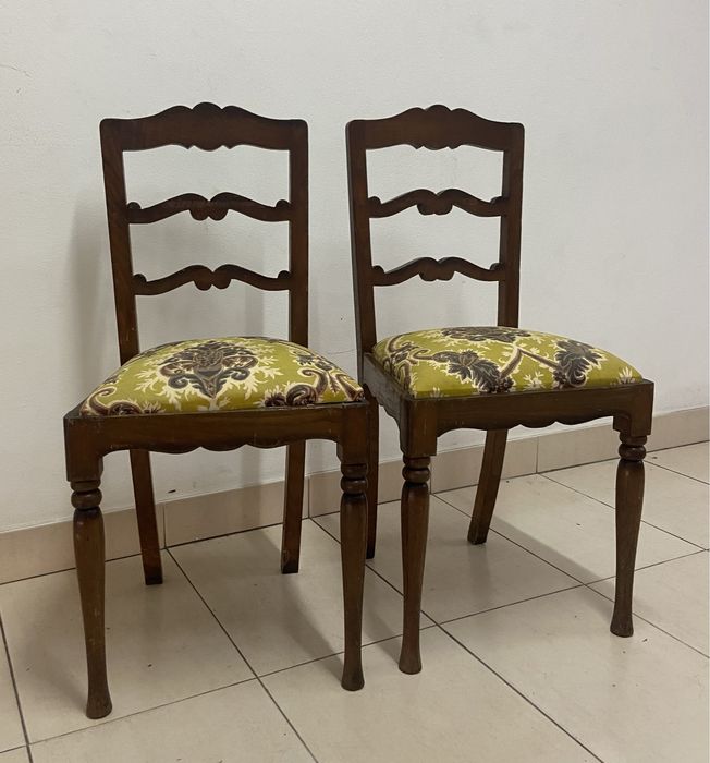 Conjunto de 2 cadeiras vintage/ retro