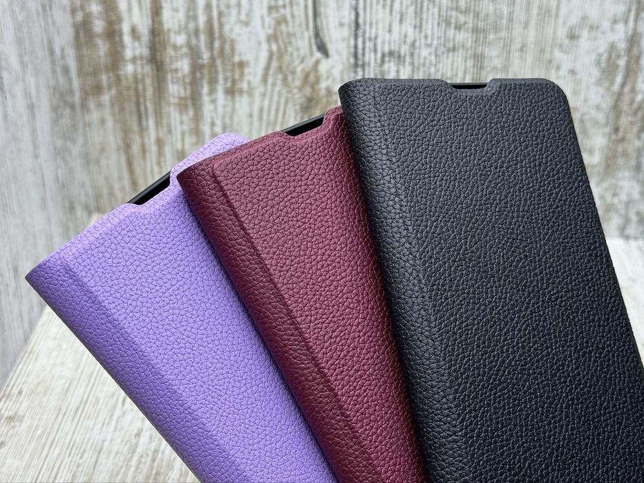 Чехол книжка Flip Cover Elite на Samsung S24 FE. Чохол на магните