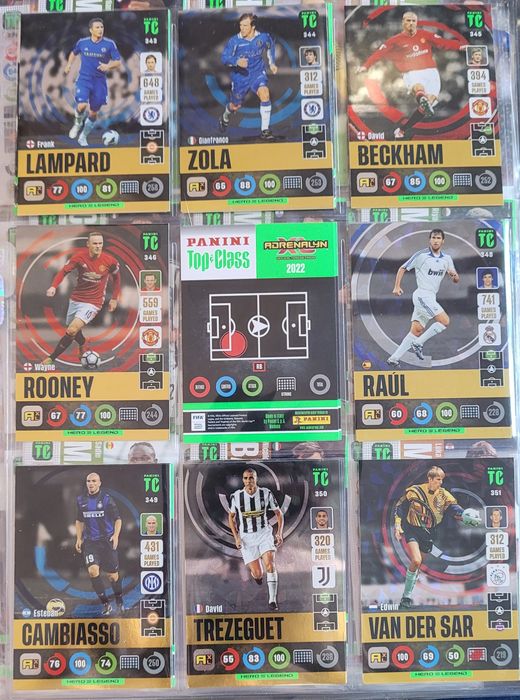 Panini Top Class 2022 karty piłkarskie