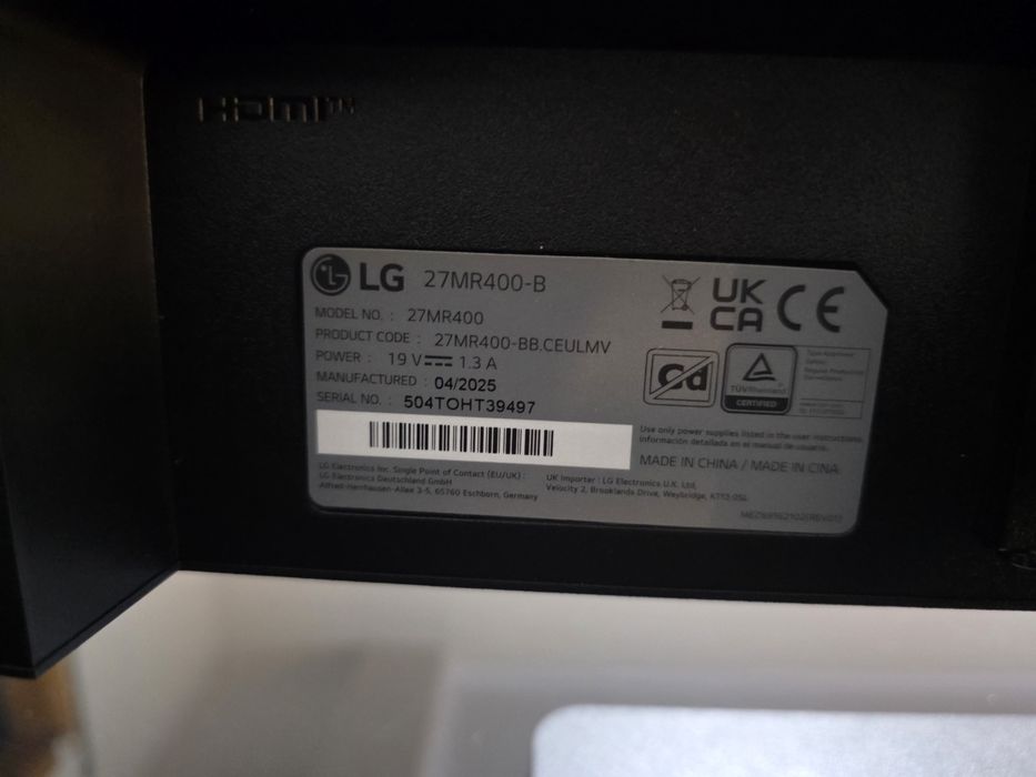Monitor LG 27 polegadas