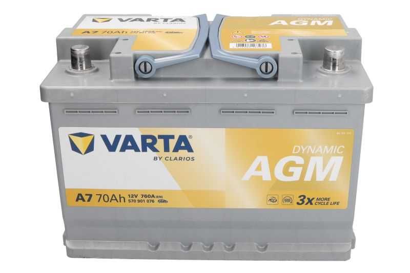 * Akumulator 12V  AGM VARTA 70AH/760A  system START&STOP