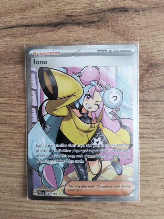 Karta Pokemon iono 254/193