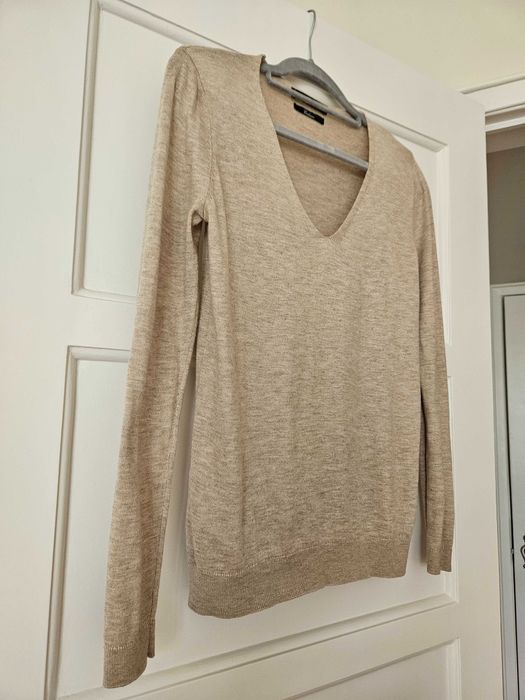 Camisola de Malha Bege Mango – Tamanho S