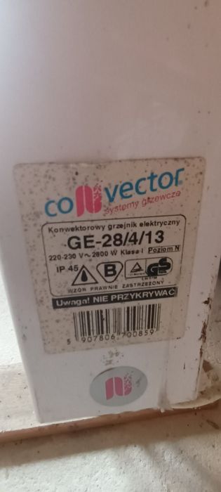 Grzejnik convector GE 2800W