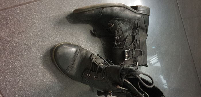 Zara Girls botki dziewczęce skóra naturalna rozm. 33