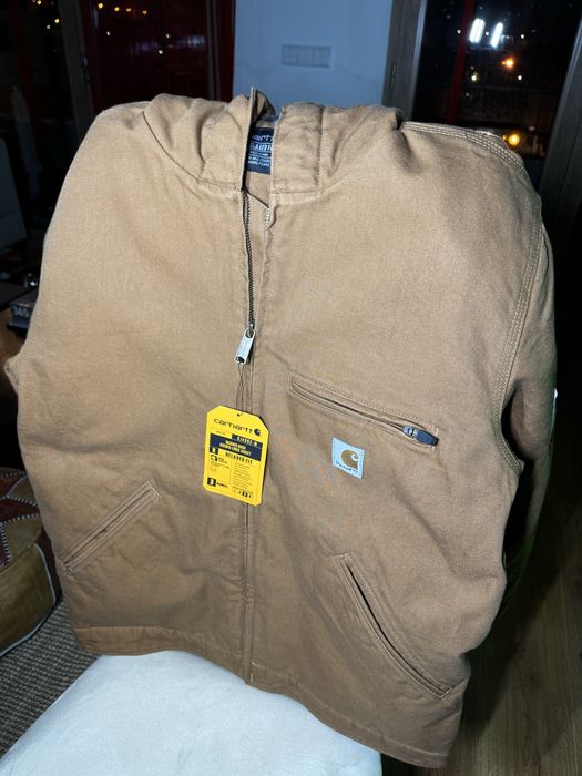 Carhartt washed Duck Sherpa Lined NOVO