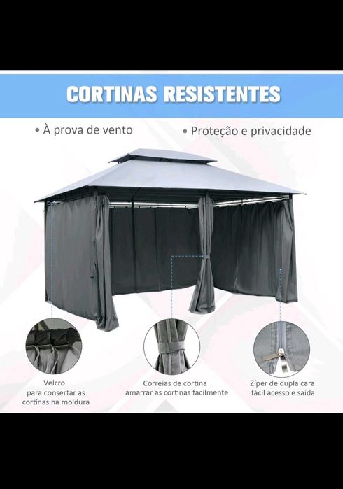 Pergola Jardim 4,00x3,00