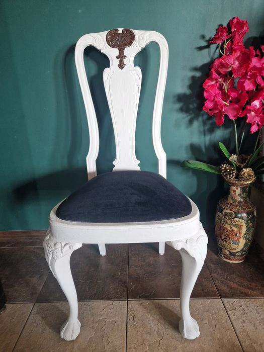 Krzesło ludwik glamour 3 szt.