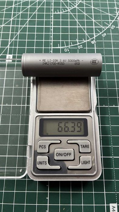 21700 Reliance RS50 5000mAh 70A 3mOm tabless НОВІ