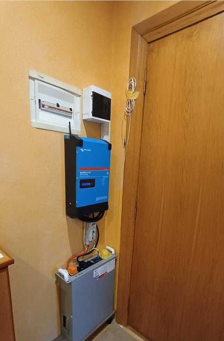 Монтаж систем резервного живлення Victron