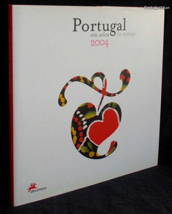 Filatelia - Livro Portugal em selos 2004 completo