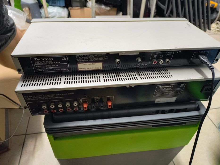 Technics wzmacniacz i tuner