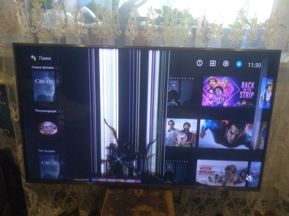 Продам под восстановление или ещё куда телевизор возможен обмен