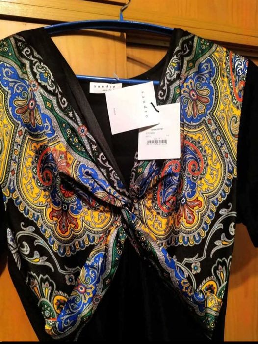 vestido de cerimónia com etiqueta  n 40