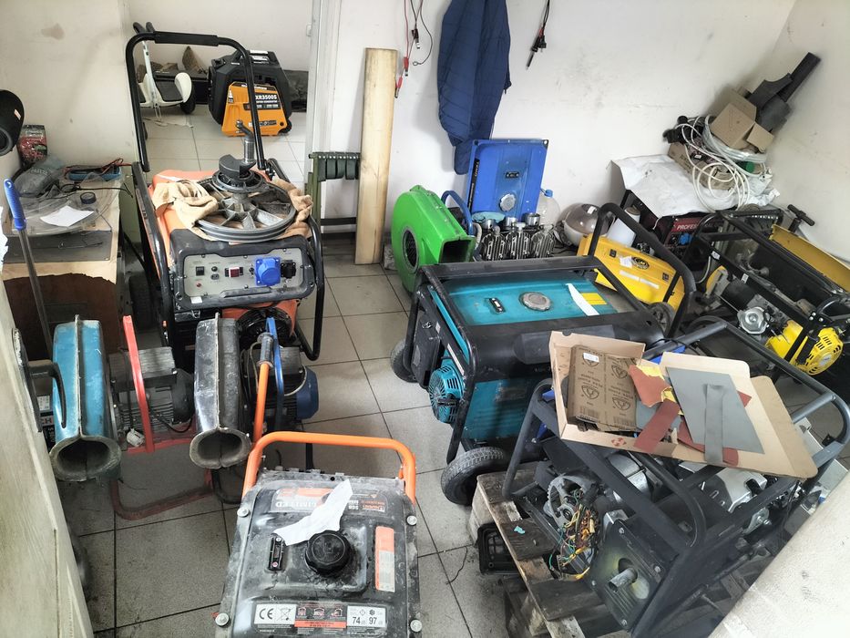 Ремонт генераторов, мотоблоков, компрессоров и прочего оборудования