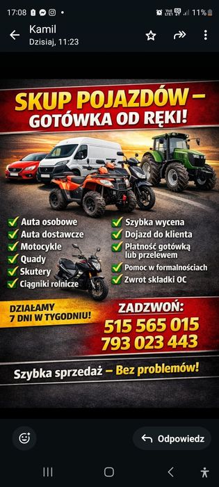 Skup Aut Łuków i całe Lubelskie